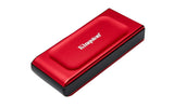 KINGSTON XS1000R 2To SSD Pocket-Sized USB 3.2 Gen 2 External Solid State Drive Red