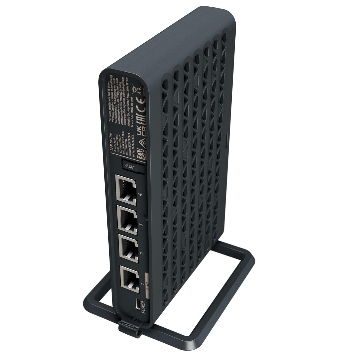 Mikrotik hAP be lite routeur sans fil Ethernet Bi-bande (2,4 GHz / 5 GHz) Noir