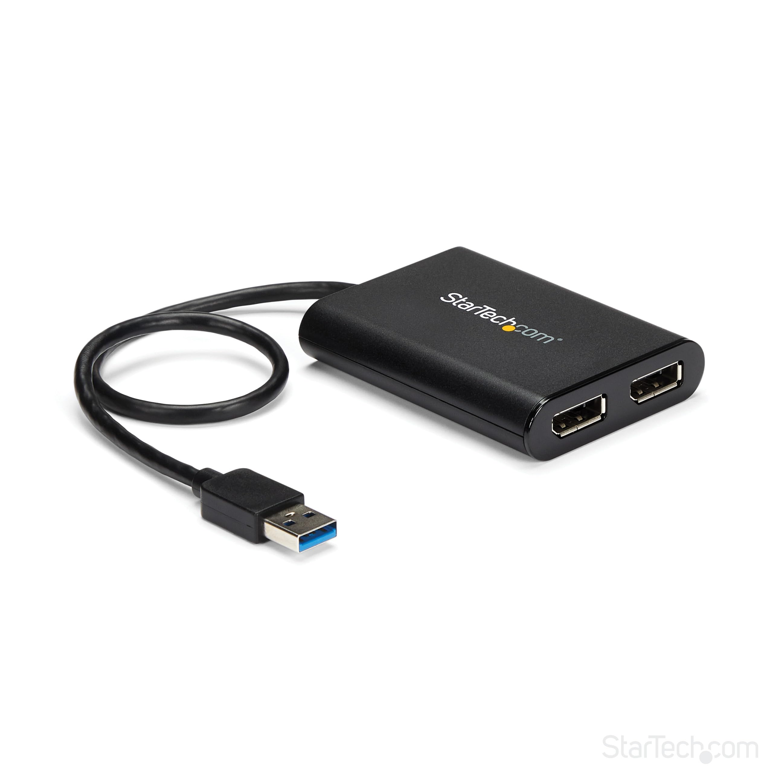 Adapter USB to Dual DisplayPort 4K 60Hz