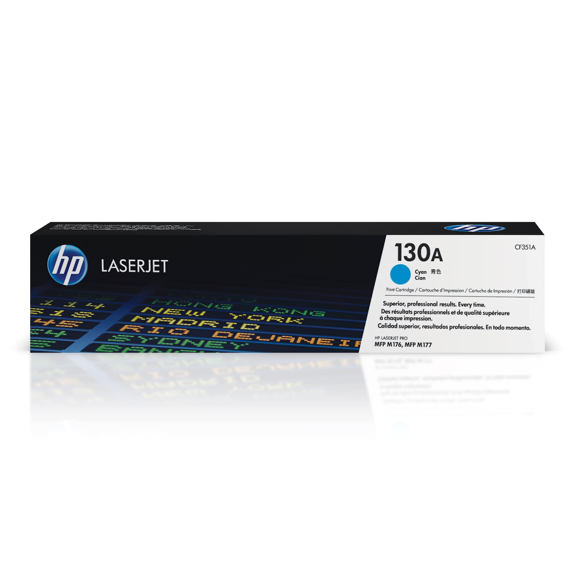 HP 130A original Toner cartridge CF351A cyan standard capacity 1.000 pages 1-pack