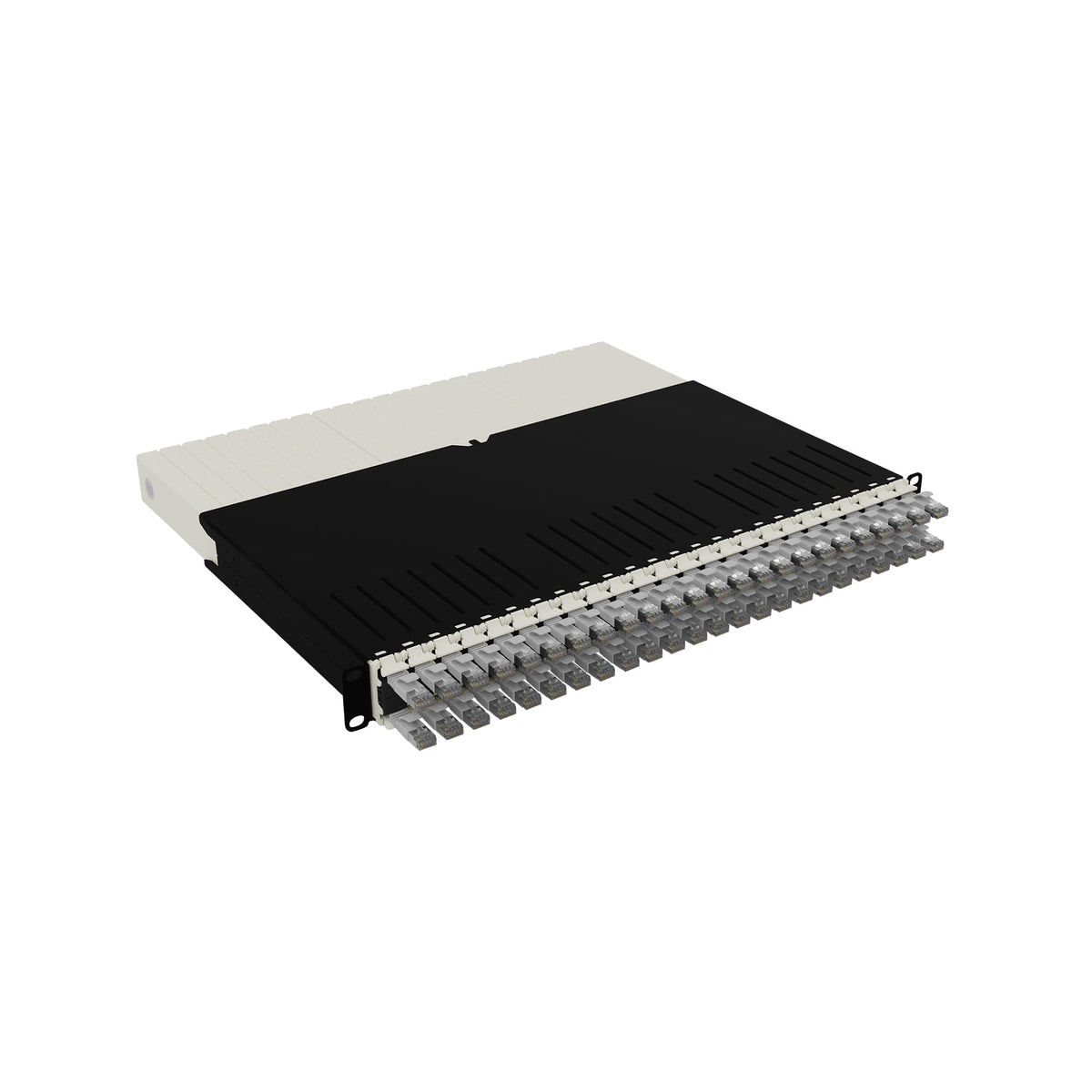 PATCHBOX ONE 24x CAT6A STP GRIS 0,8 m 8U