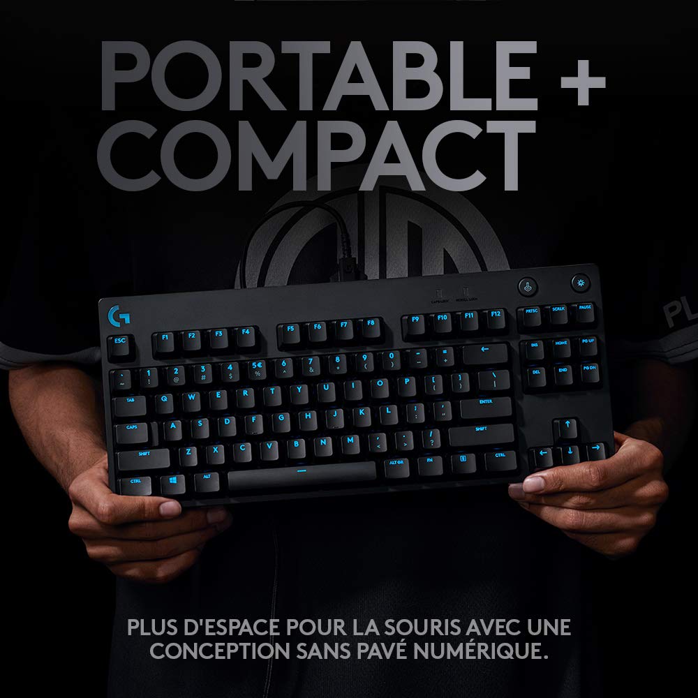 LOGITECH G PRO Mechanical Gaming Keyboard - BLACK (FRA)