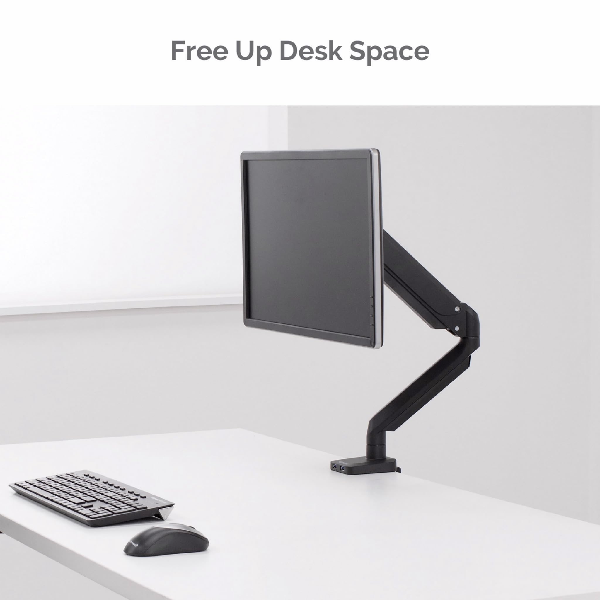 FELLOWES PLATINUM SERIES SINGLE MONITOR ARM