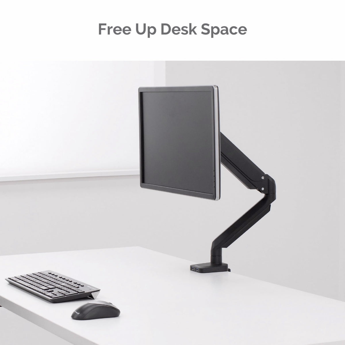 FELLOWES PLATINUM SERIES SINGLE MONITOR ARM