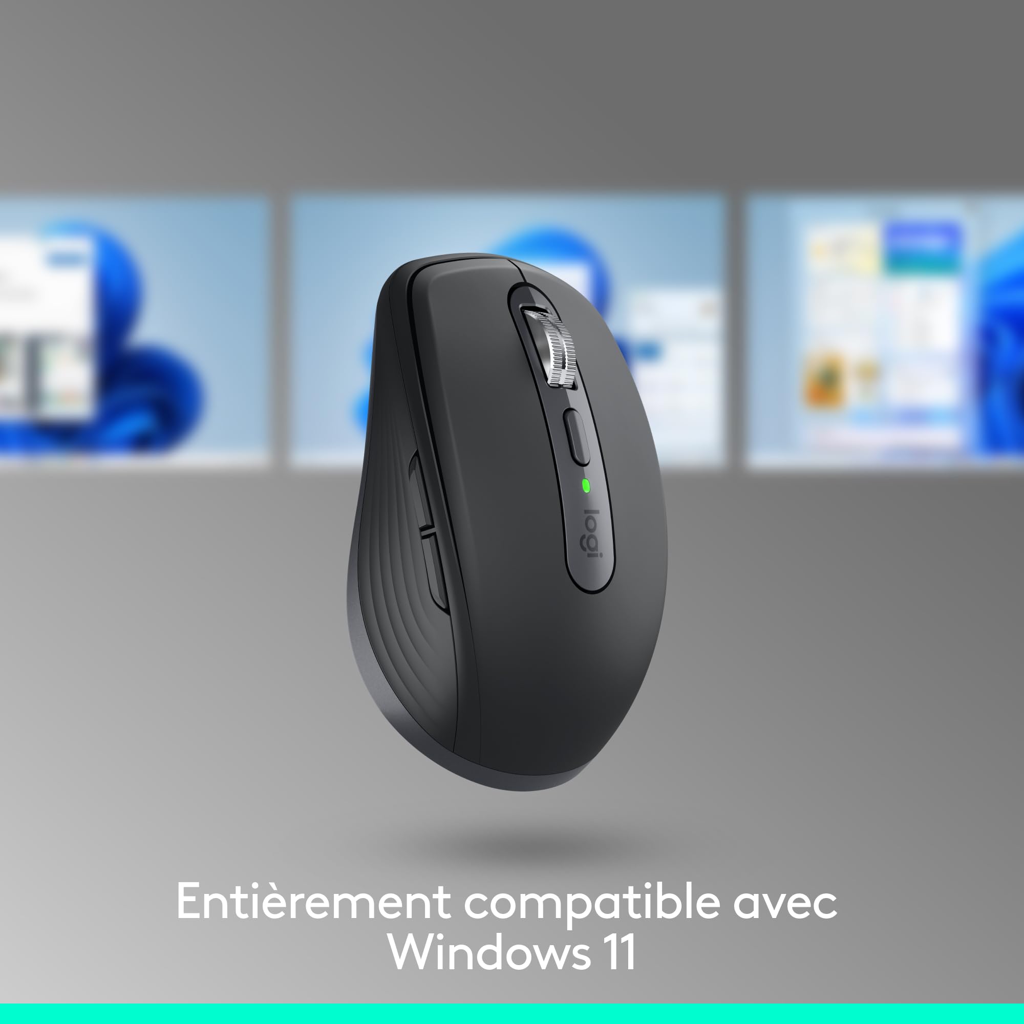 LOGITECH MX Anywhere 3S Mouse optical 6 buttons wireless Bluetooth graphite