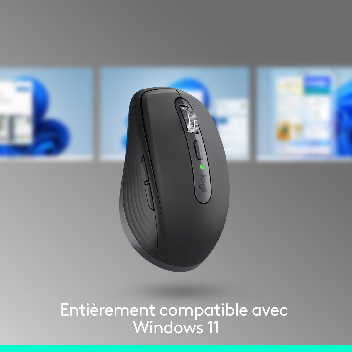 LOGITECH MX Anywhere 3S Mouse optical 6 buttons wireless Bluetooth graphite