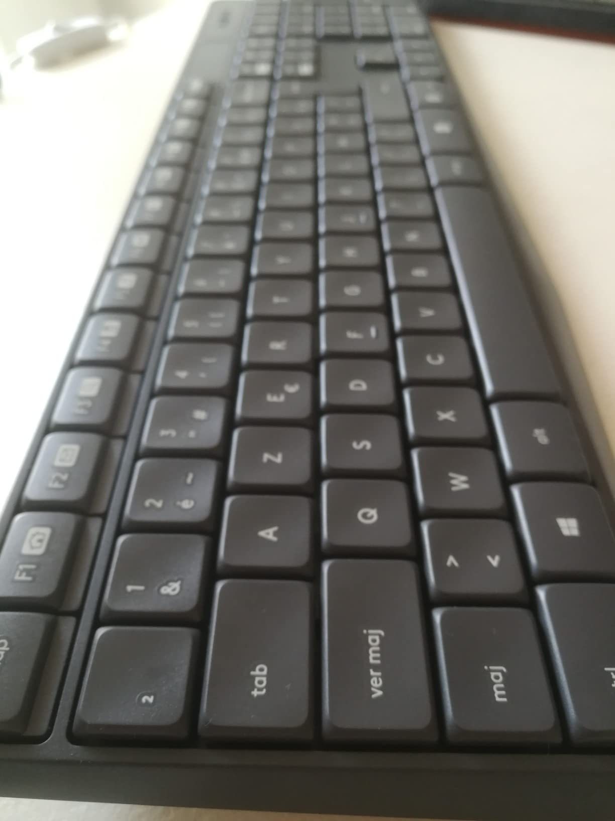 LOGITECH MK235 wireless Keyboard + Mouse Combo Grey FRA