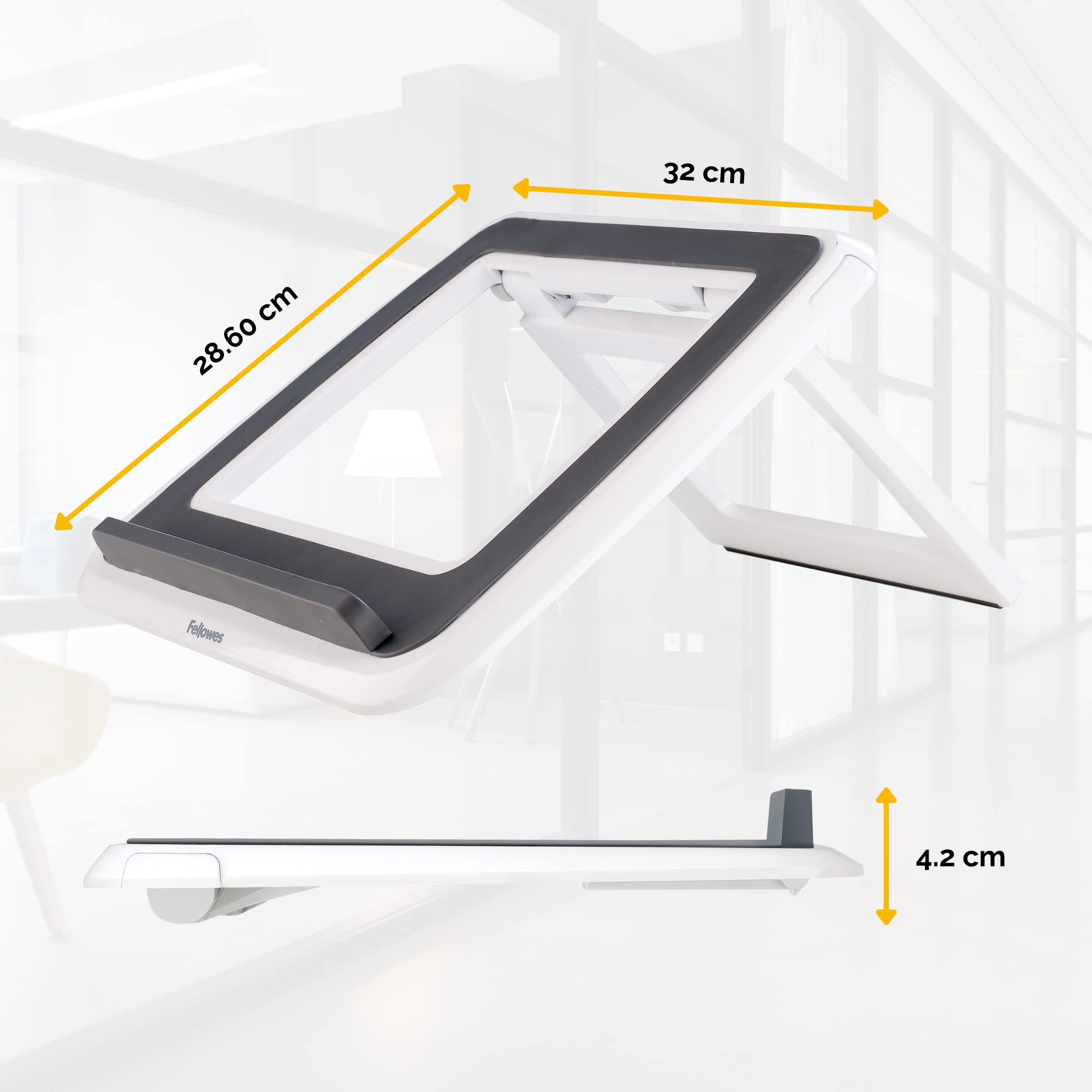 FELLOWES I-Spire Series Laptop Quick Lift White