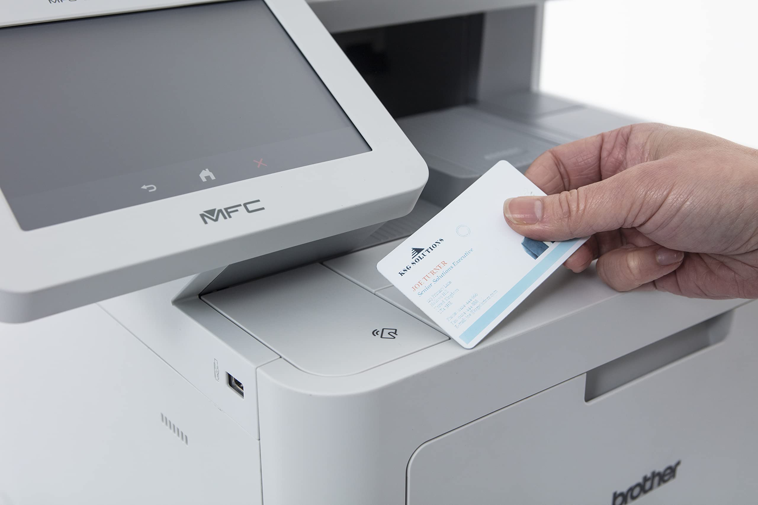 BROTHER MFC-L9630CDN MFP colour laser A4 40ppm copy 40ppm print 620 sheets USB 2.0 Gigabit LAN USB host NFC