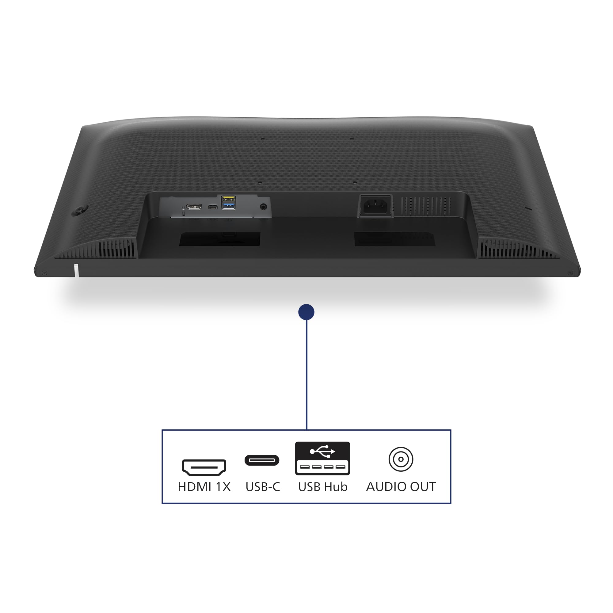 Philips 27E1N1300A - Ã‰cran LED - 27" - 1920 x 1080 Full HD (1080p) @ 100 Hz - IPS - 1300:1 - 1 ms - HDMI, USB-C - HP- inclinable