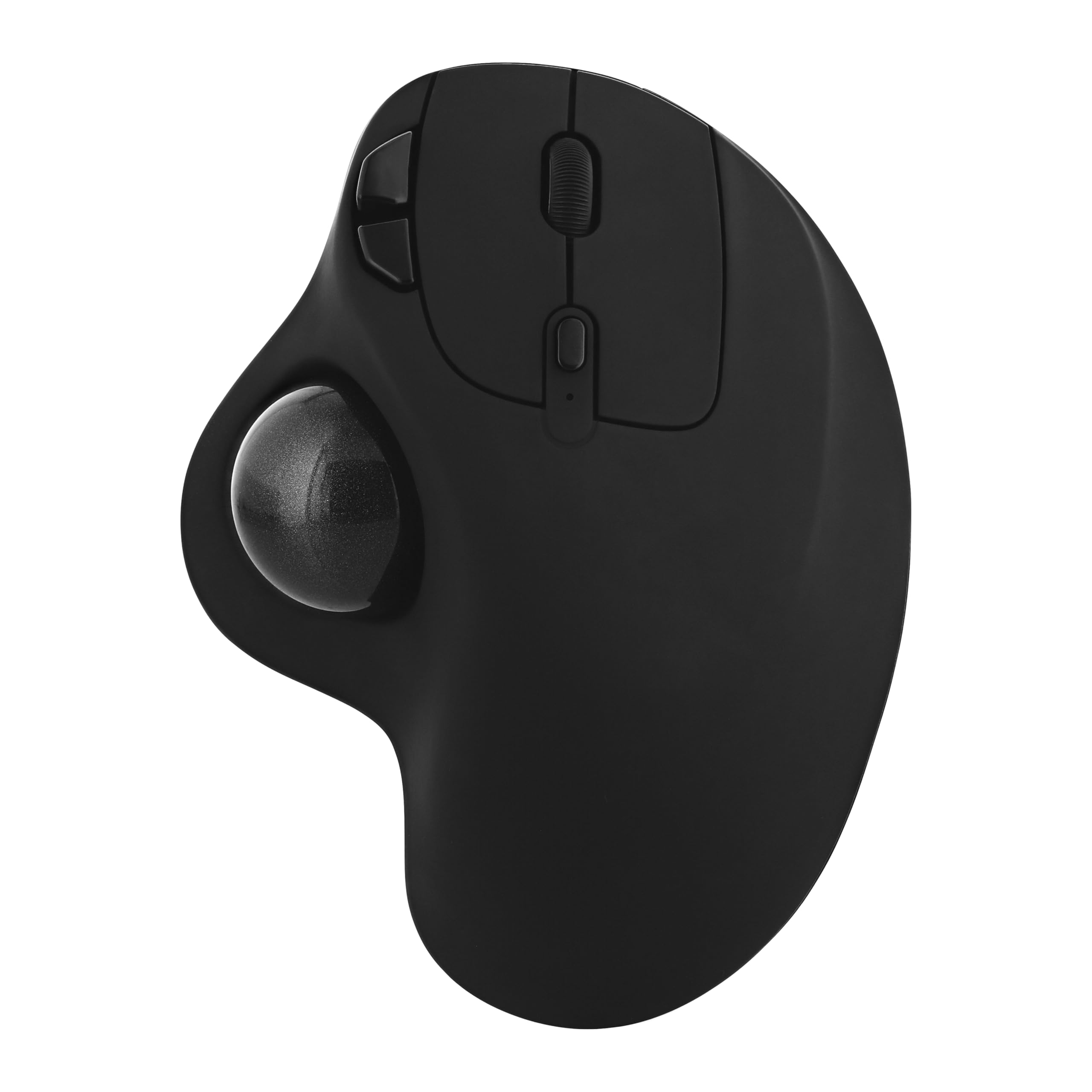 TNB ERGO DUAL CONNECT rechargeable ergonomic trackball mouse black