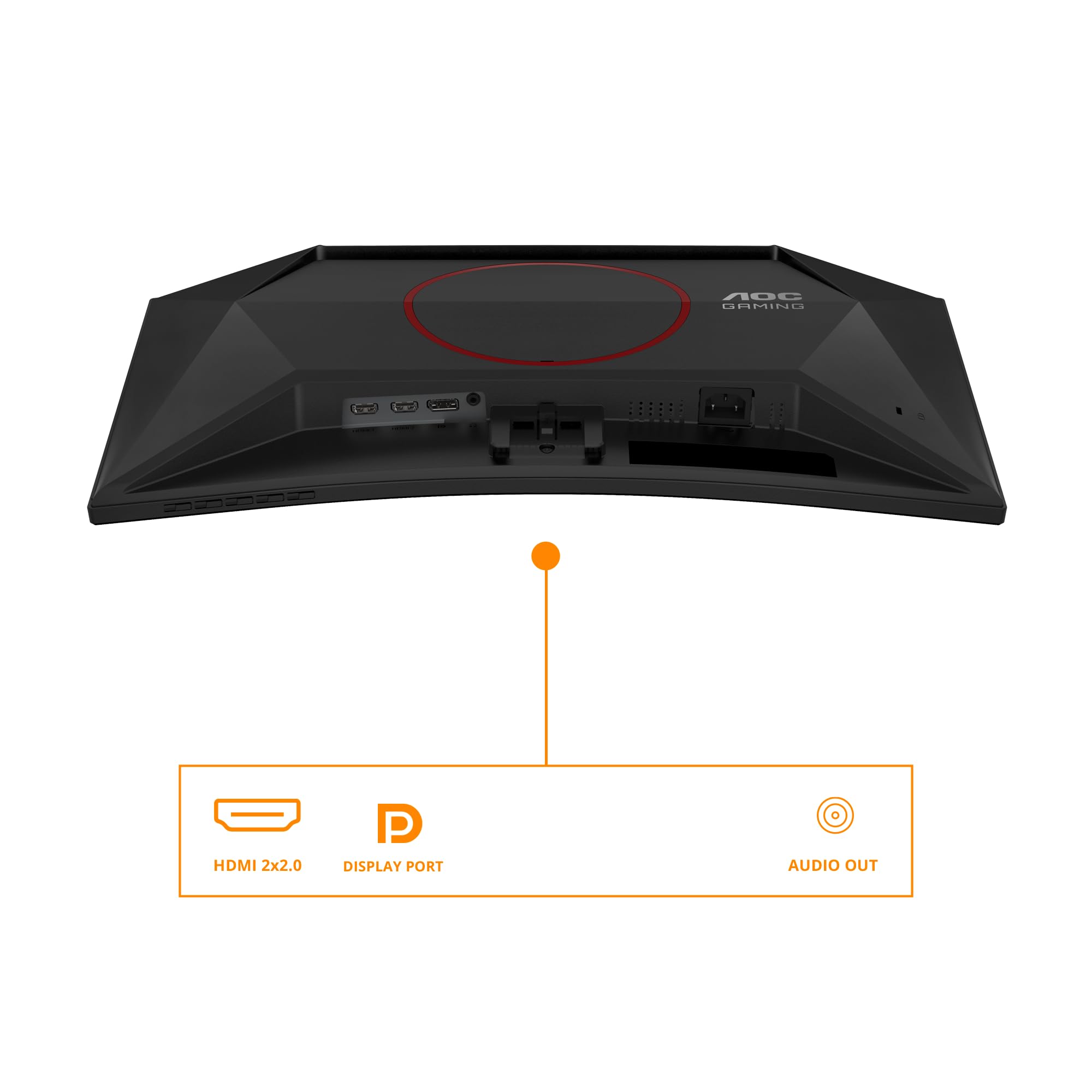 AOC C24G42E 23.6p Curved Fast VA FHD 180Hz 0.5ms 250cd/m2 HDMI 2.0 DP1.4 Speakers