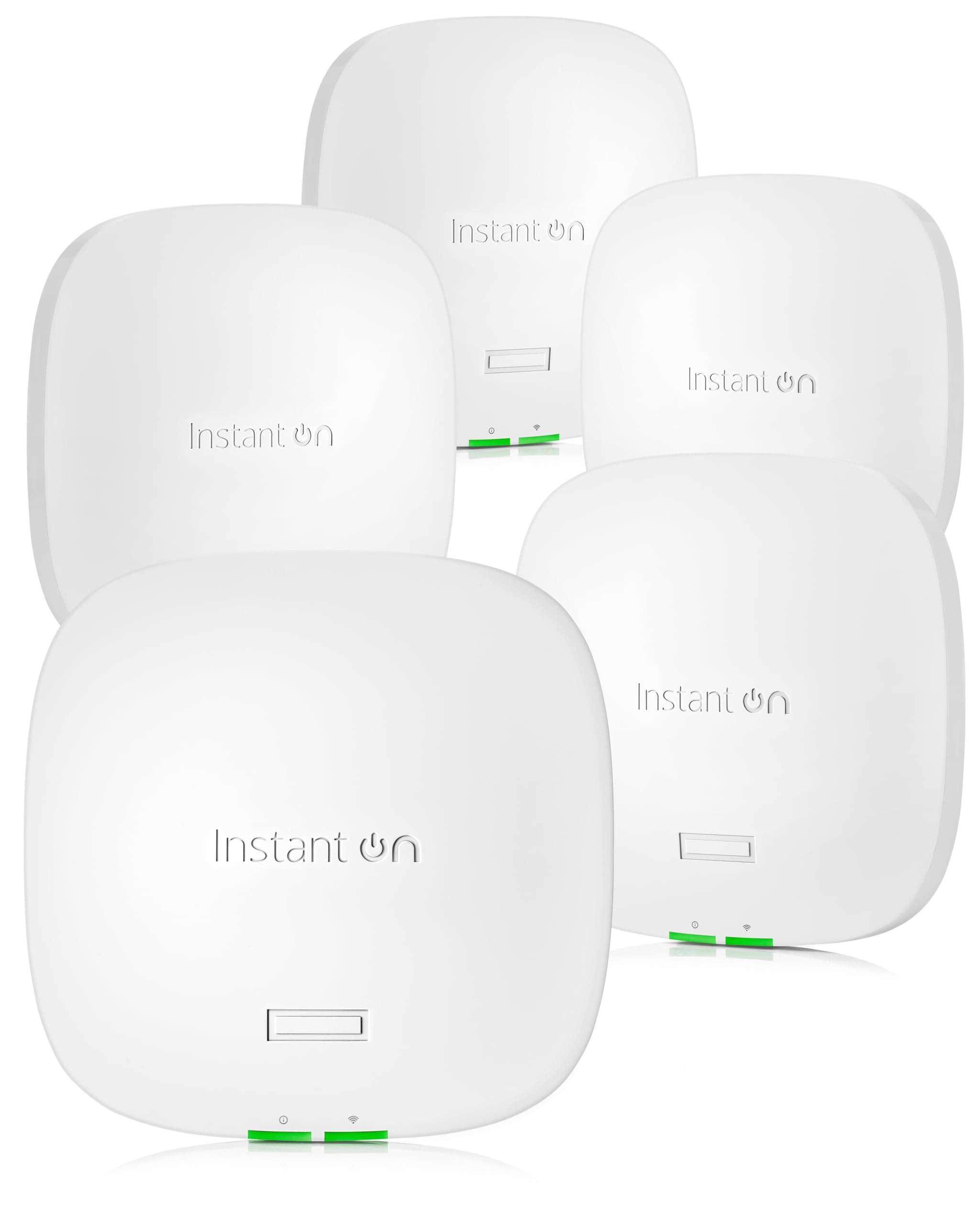 HPE Networking Instant On AP32 (RW) Borne daccès sans fil Wi Fi 6 Wi Fi 6E 2.4 GHz 5 GHz 6 GHz montable au plafond/mur pack de 5