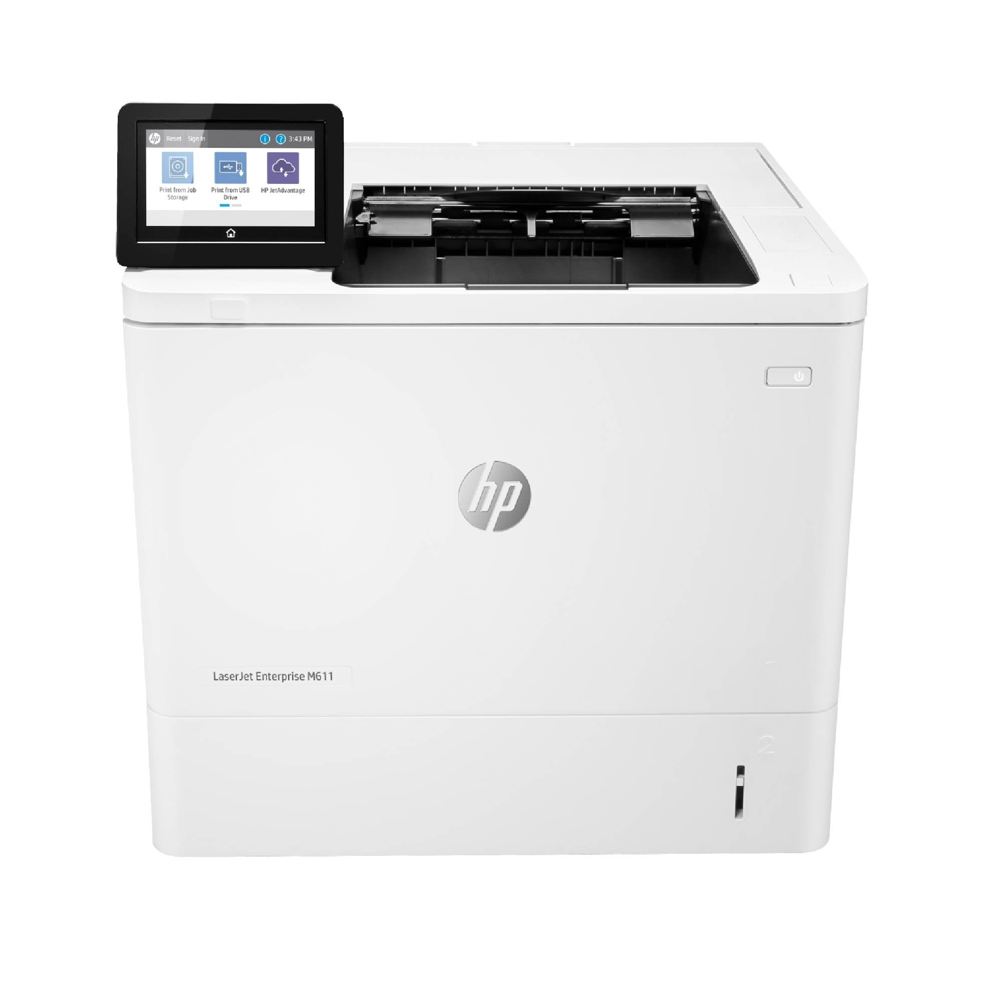 HP LaserJet Enterprise M611dn Printer Mono Duplex laser A4 1200x1200dpi 61ppm 650sheets USB LAN