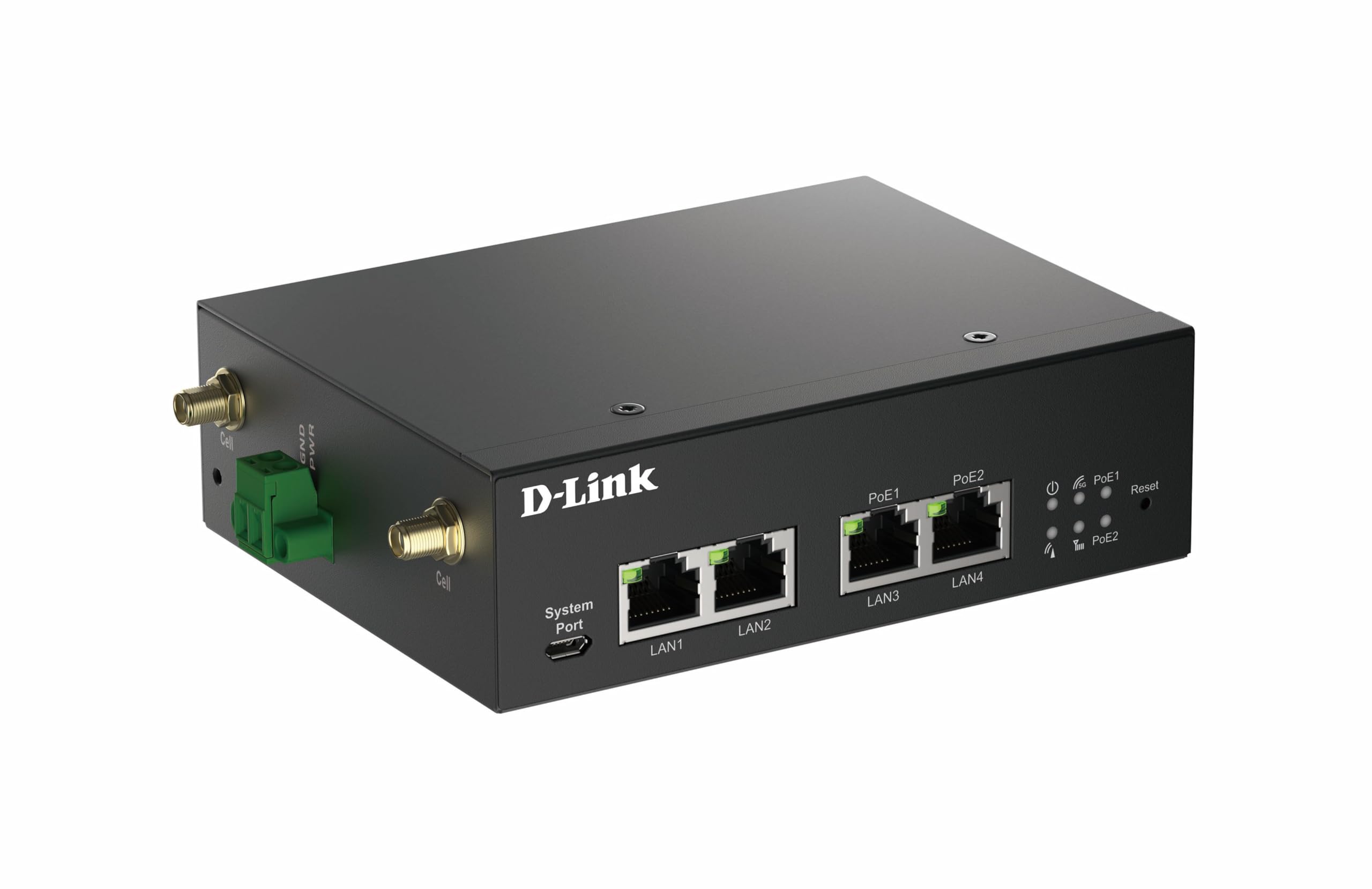 D-LINK Industrial M2M Router 5G NR PoE - Dual SIM