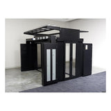APC HyperPod Frame 6ft Aisle End Panel x2 Tall Frame