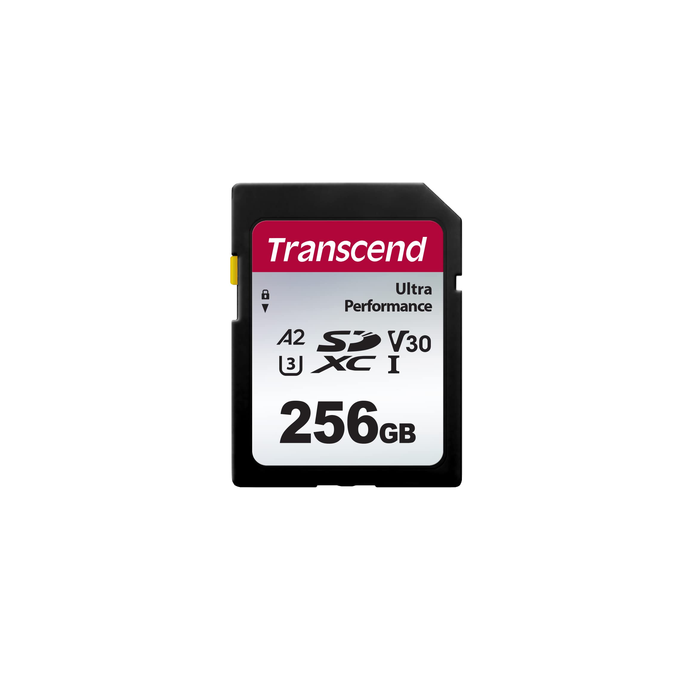 TRANSCEND 256Go SD Card UHS-I U3 A2 Ultra Performance