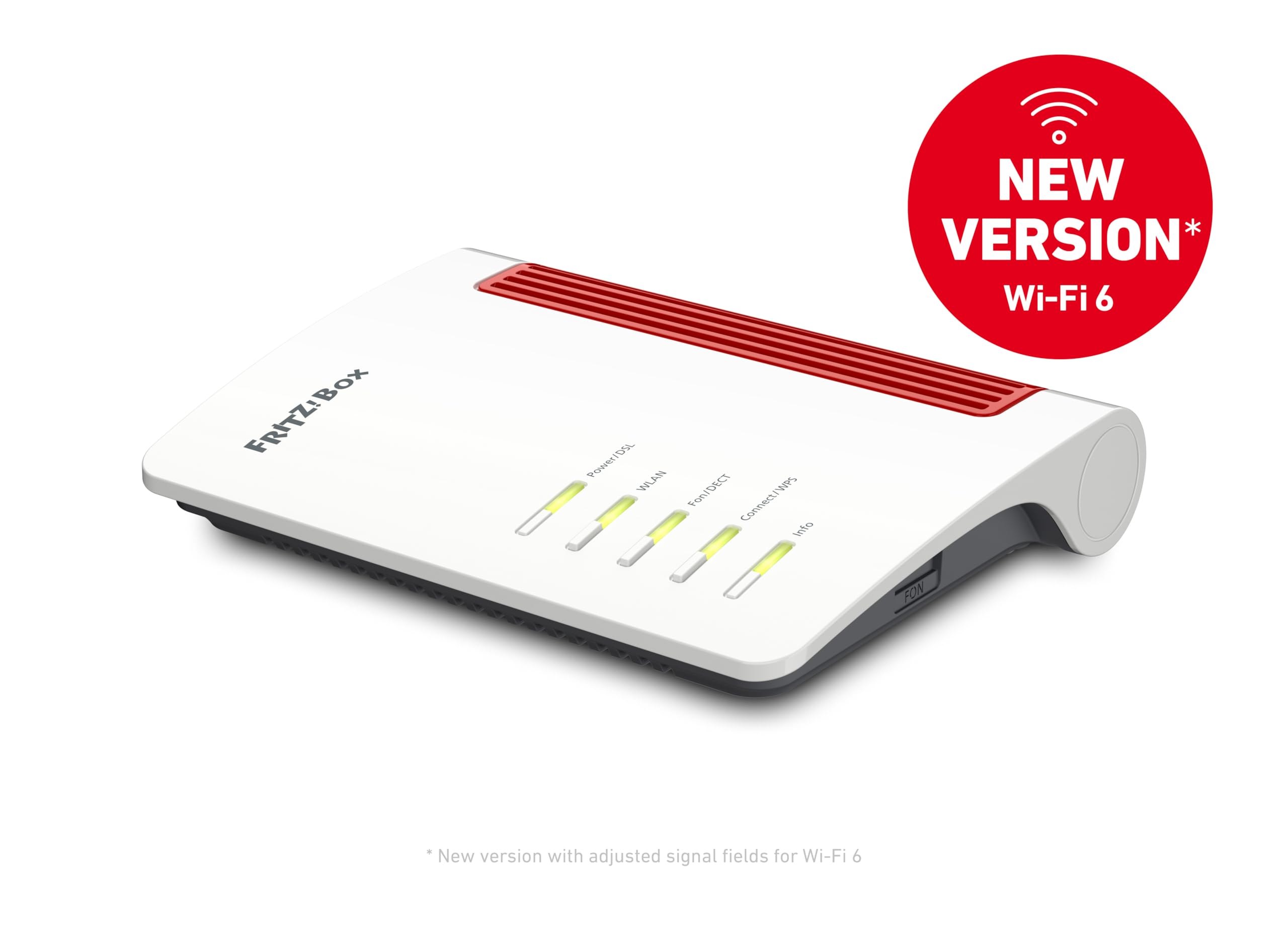 Router Fritz! 20002944 Blanc Rojo/Blanco