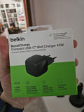 BELKIN 45W USB PD Wall Charger with PPS BLK