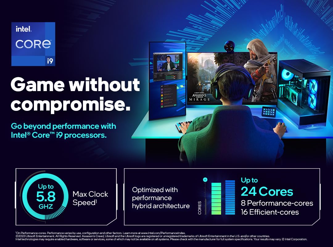 INTEL Core i9-14900F 2.0GHz LGA1700 36M Cache Boxed CPU