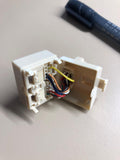 Eclateur de paires RJ45 UTP LAN + LAN - monobloc