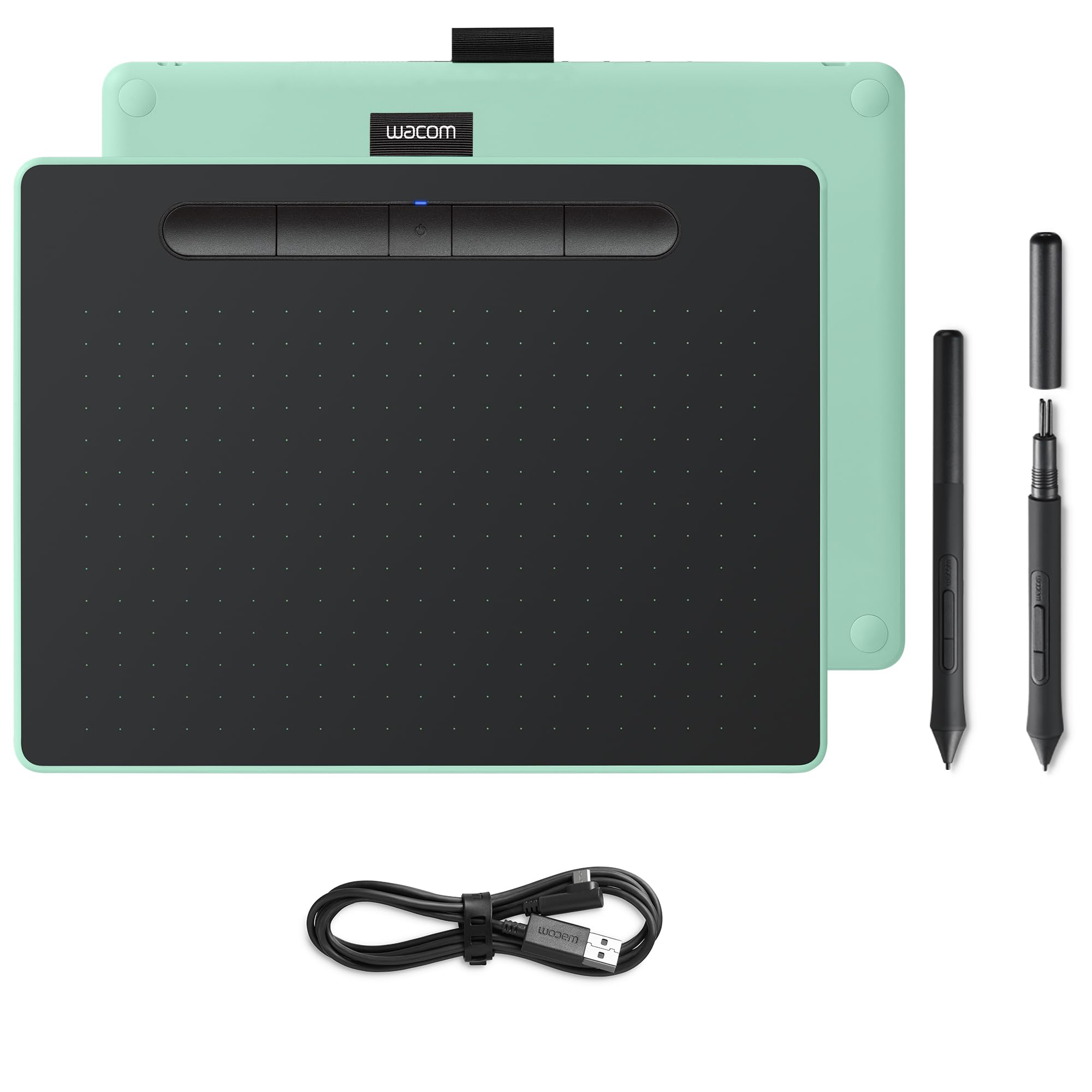 WACOM Intuos Creative Pen Medium - numériseur - USB, Bluetooth - vert pistache