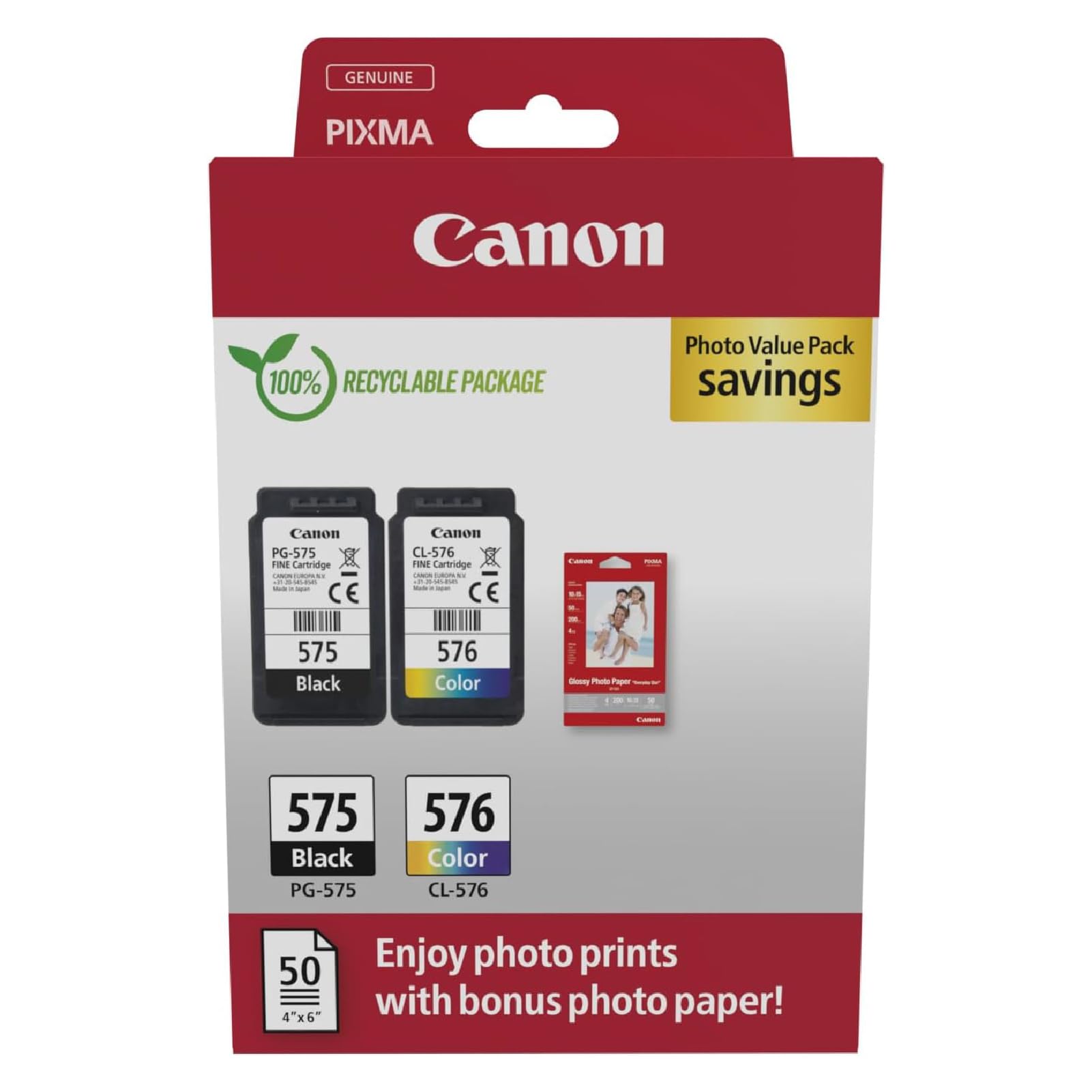 CANON PG-575/CL-576 Ink Cartridge PVP