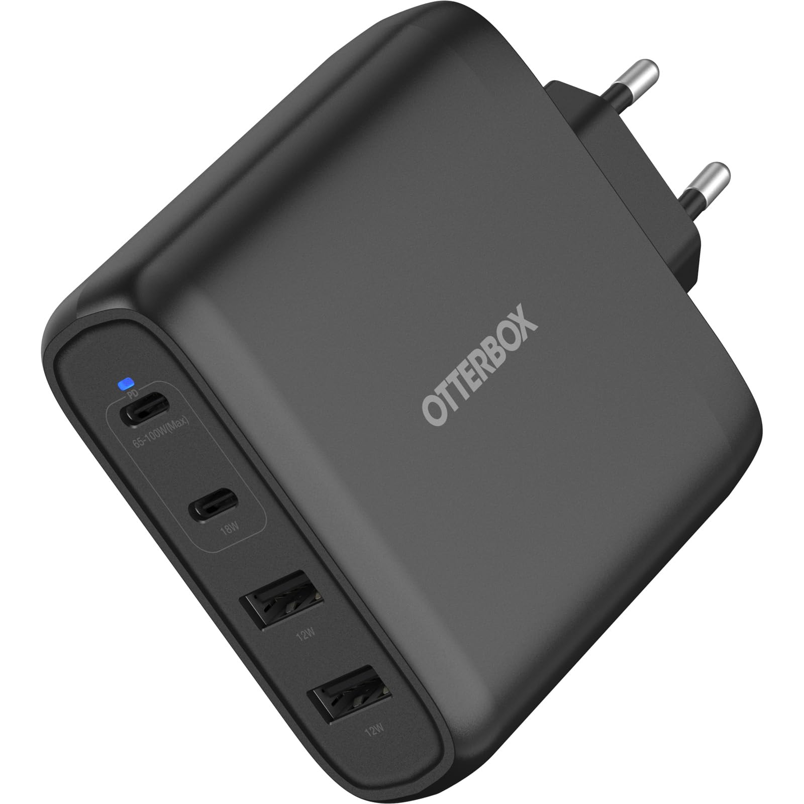 EUWallCharger100WGaN2XUSBC+2XUSBAUSBPD