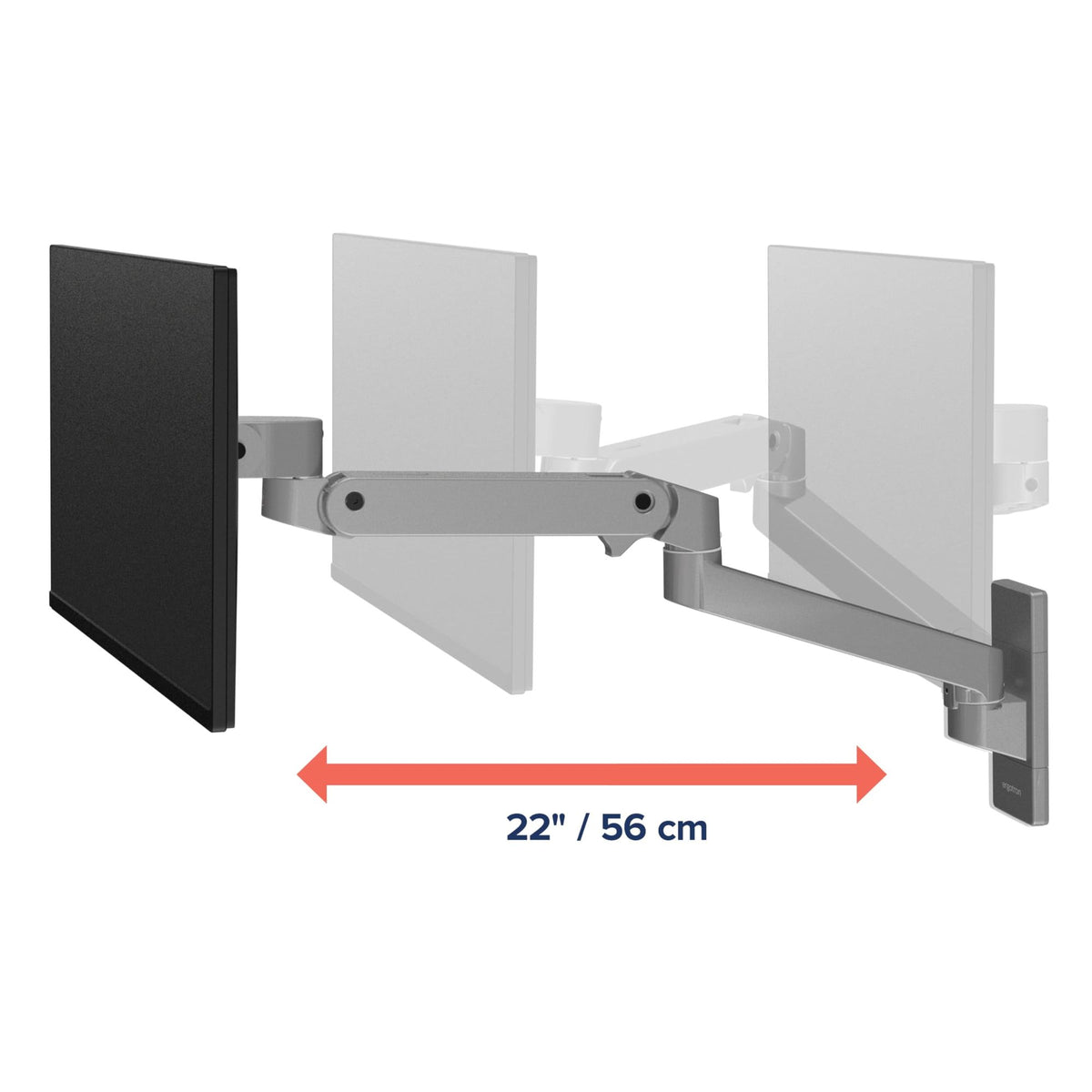 LX PRO ARM SINGLE DISPLAY WALL MOUNT