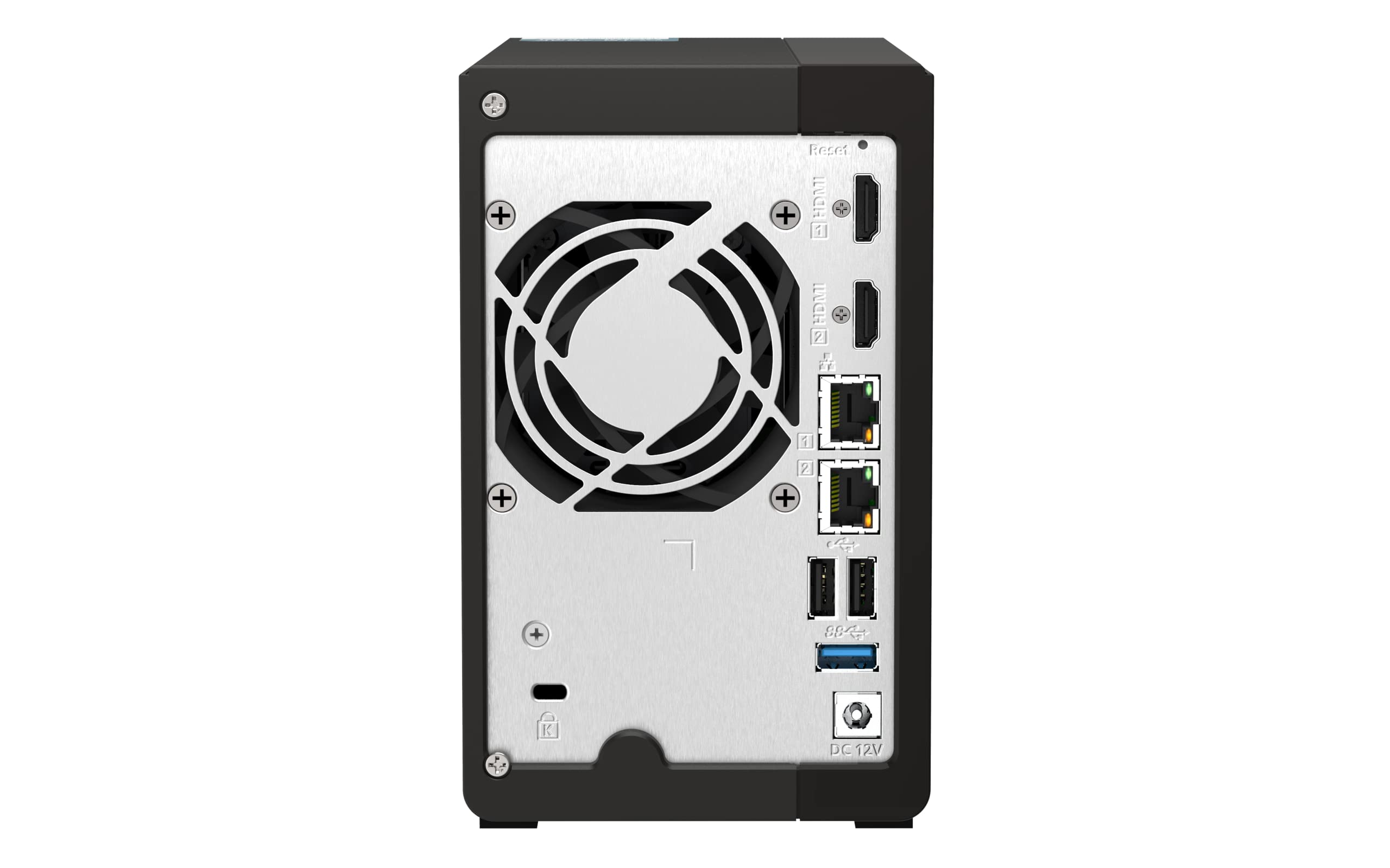 QNAP TS-253E-8G 2-bay desktop NAS Intel Celeron J6412 4C 2.0GHz burst 2.6GHz onboard 8Go RAM 2xHDMI 1.4b 2xM.2 2280 PCIe slots