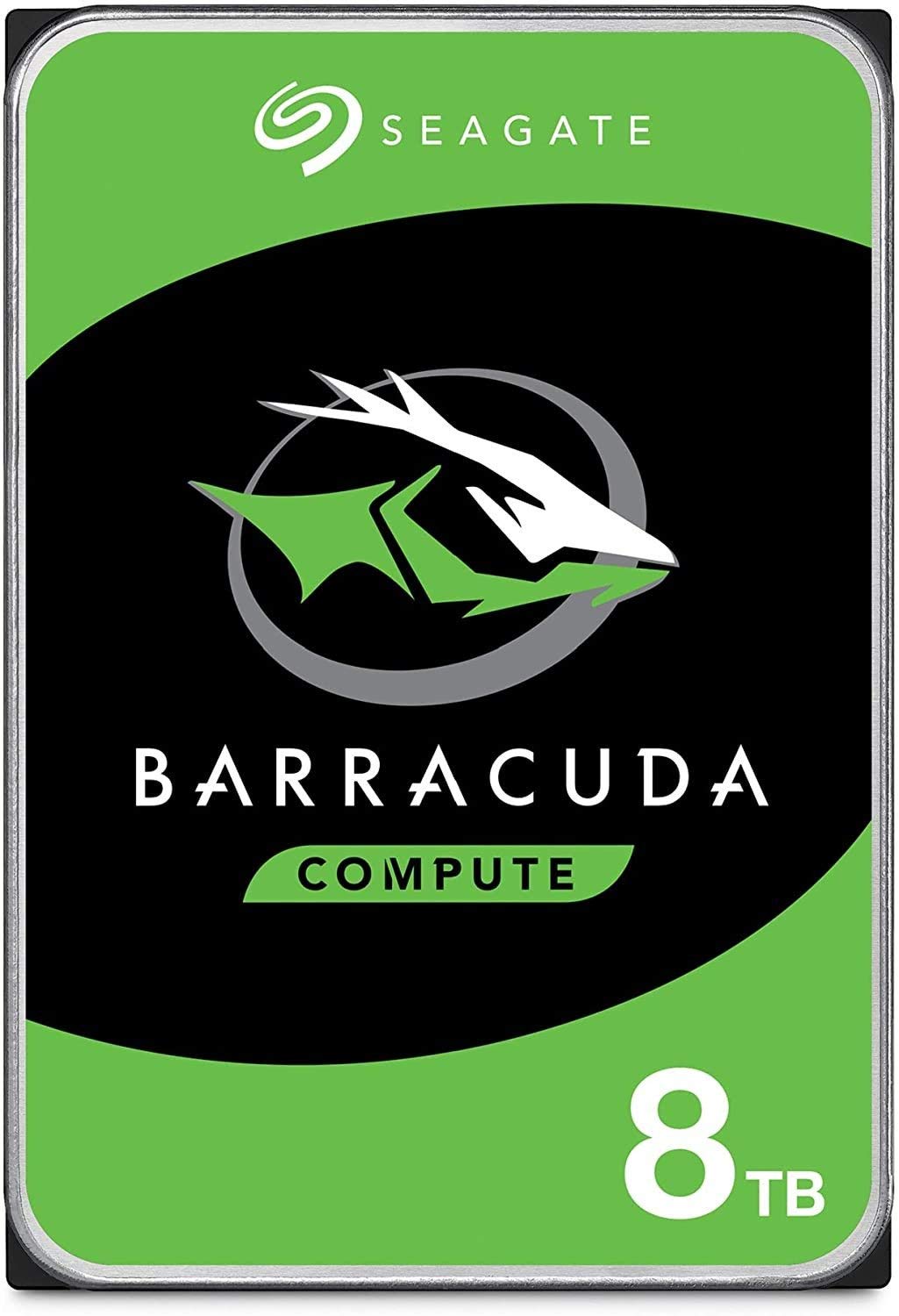 SEAGATE Desktop Barracuda 5400 8TB HDD 5400rpm SATA serial ATA 6Gb/s NCQ 256MB cache 8,9cm 3,5inch BLK