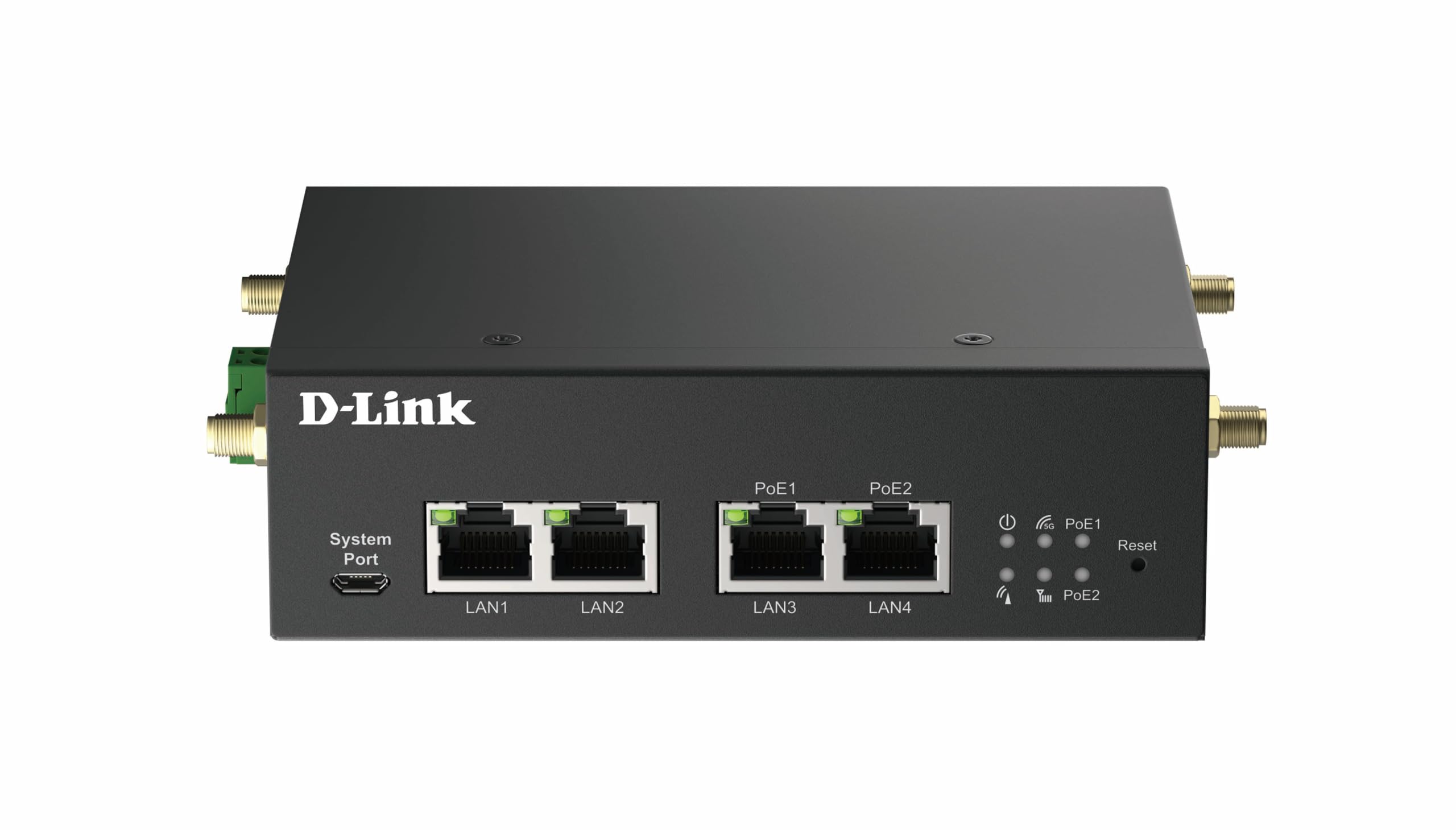 D-LINK Industrial M2M Router 5G NR PoE - Dual SIM