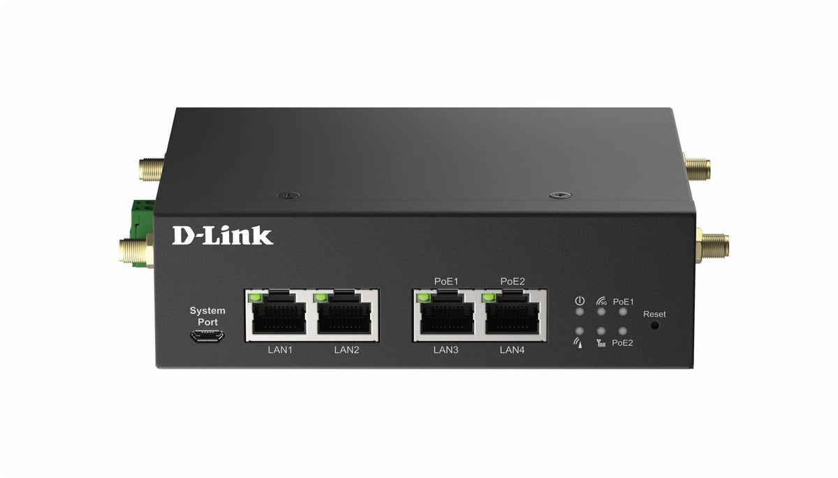 D-LINK Industrial M2M Router 5G NR PoE - Dual SIM