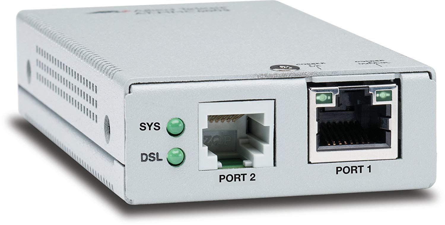 ALLIED AT-MMC6005-60 Media Converter RJ11 VDSL2  vers RJ45 Gigabit