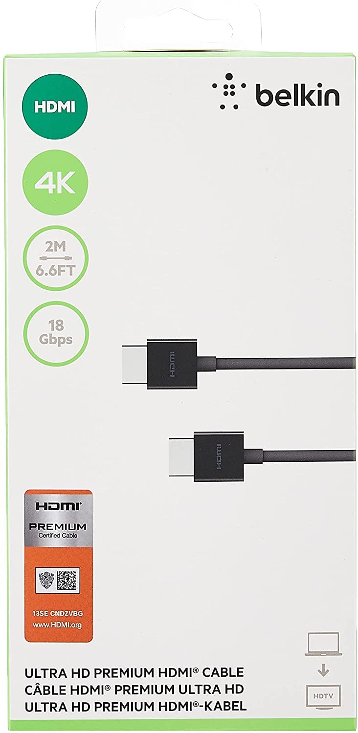 BELKIN Câble HDMI 2.0 Ultra HD 2m