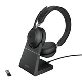 Jabra Evolve2 65, MS Stereo Casque Sans fil Arceau Bureau/Centre d'appels USB Type-A Bluetooth Noir