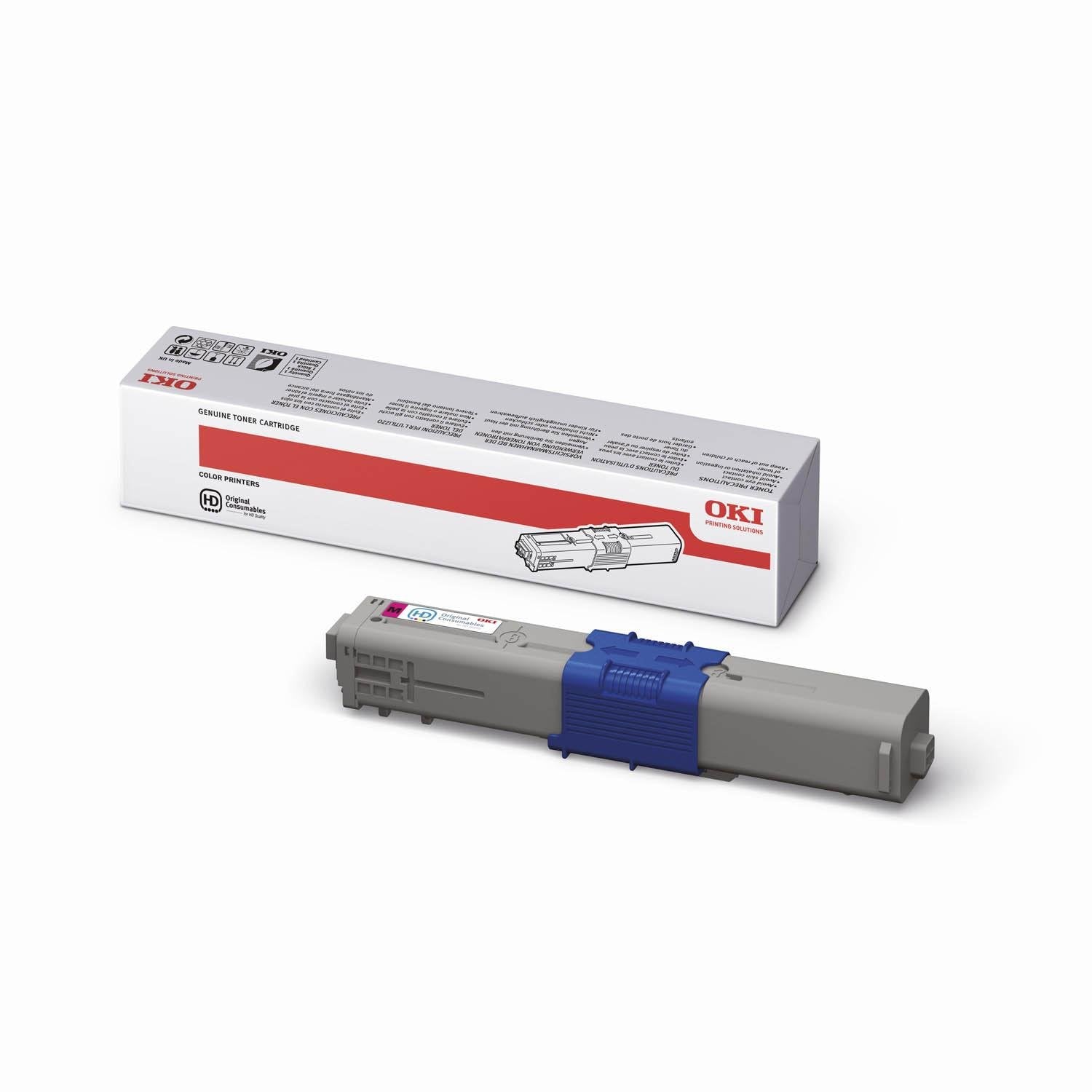 OKI C331 cartouche de toner magenta capacité standard 2.000 pages pack de 1