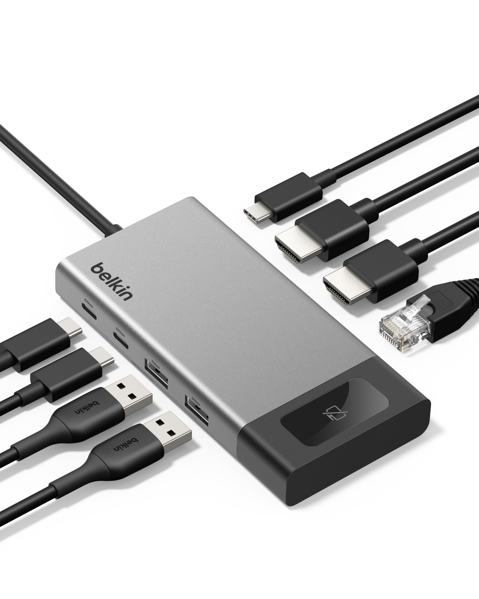 USB-C 8-in-1 Dual Display HDMI Hub w Pri