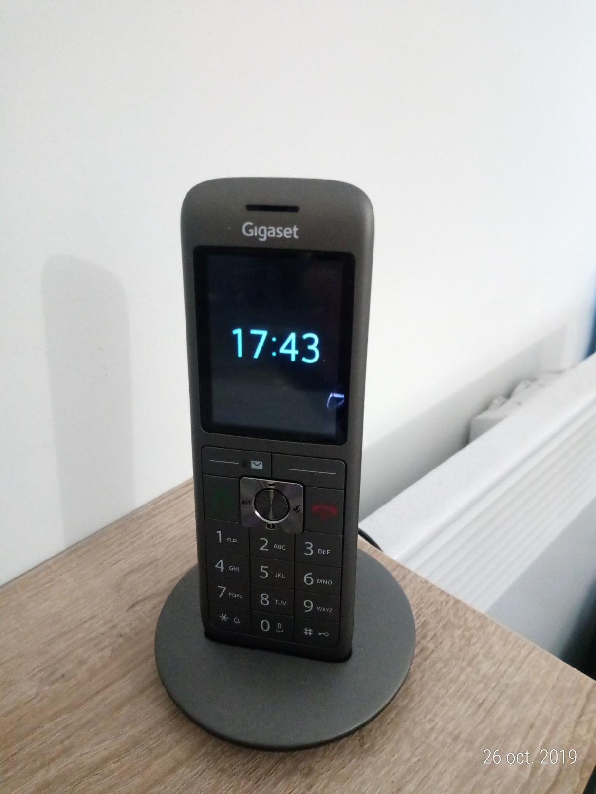 Gigaset CL660A TRIO Tél. DECT +REP. - base + 3 combinés