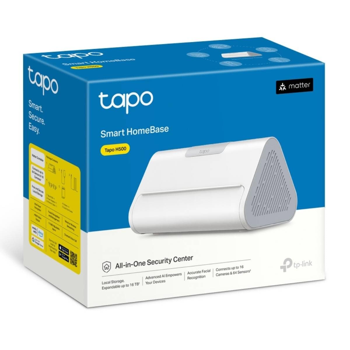 TP-LINK Smart HomeBase 2.4/5GHz 868 MHz 1x Ethernet Port 1x HDMI Port