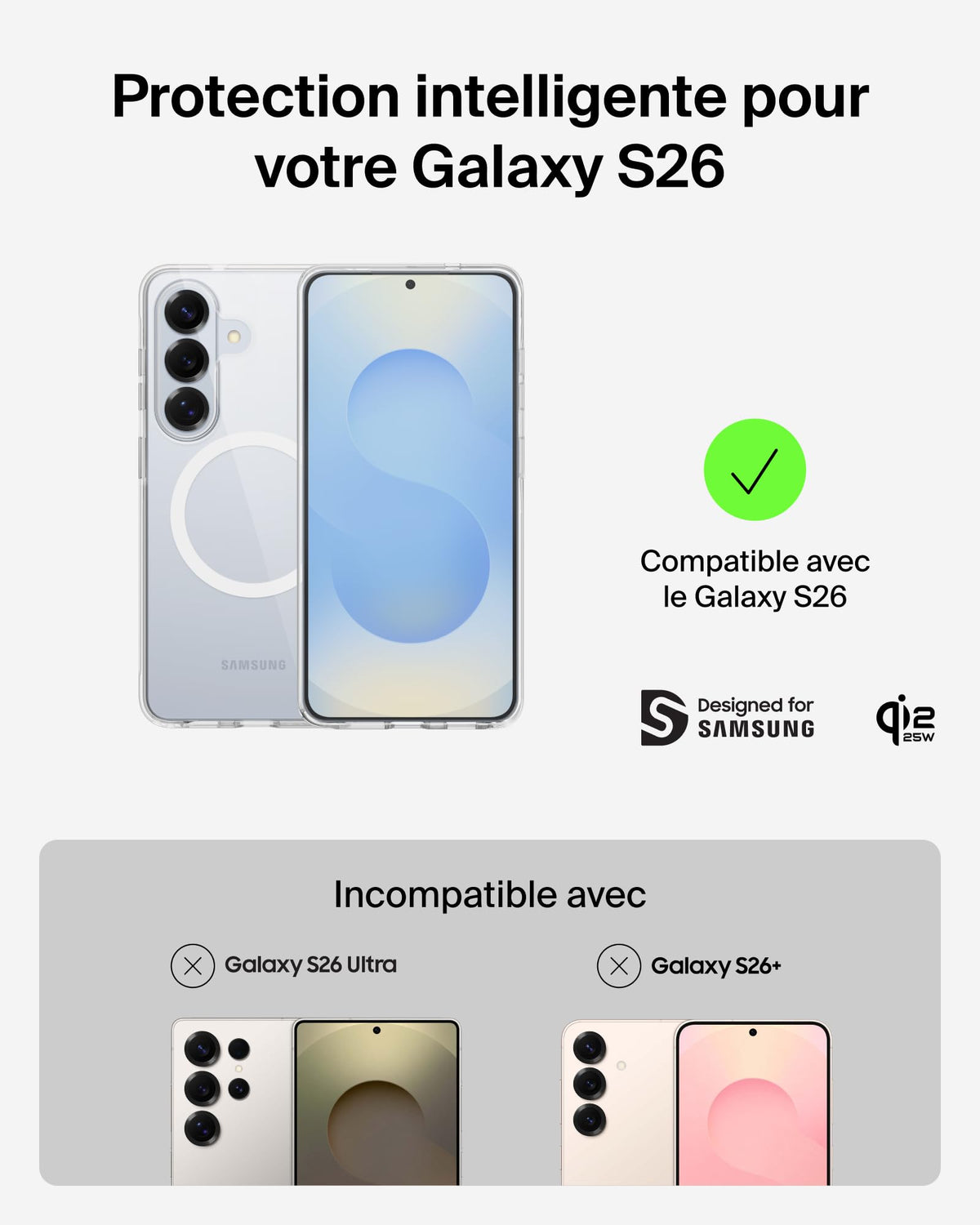 COVER/GRIP TPU/PC D1 SF CLEAR