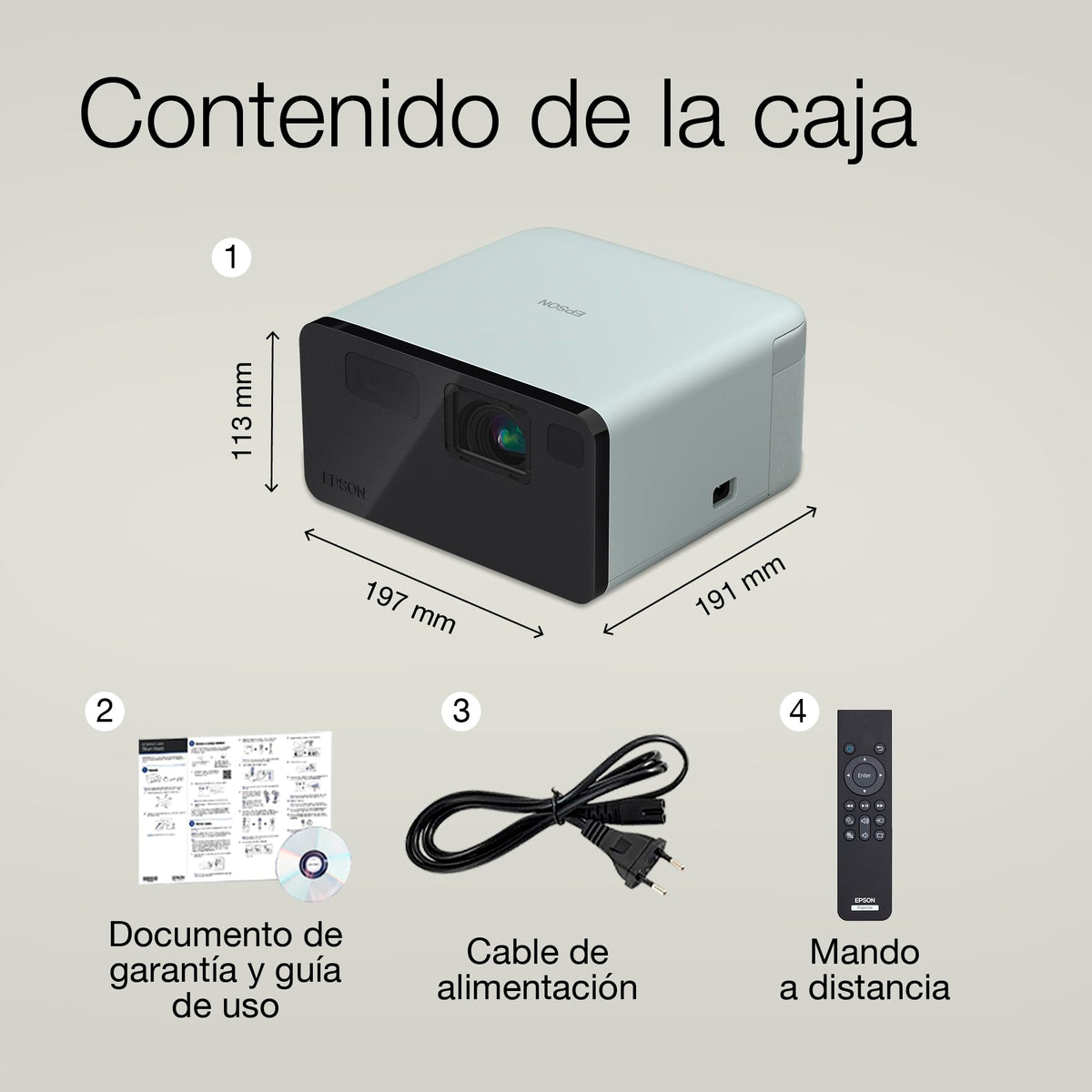 Projecteur Laser Epson EF-21G 1.000lm Full HD Technologie 3LCD