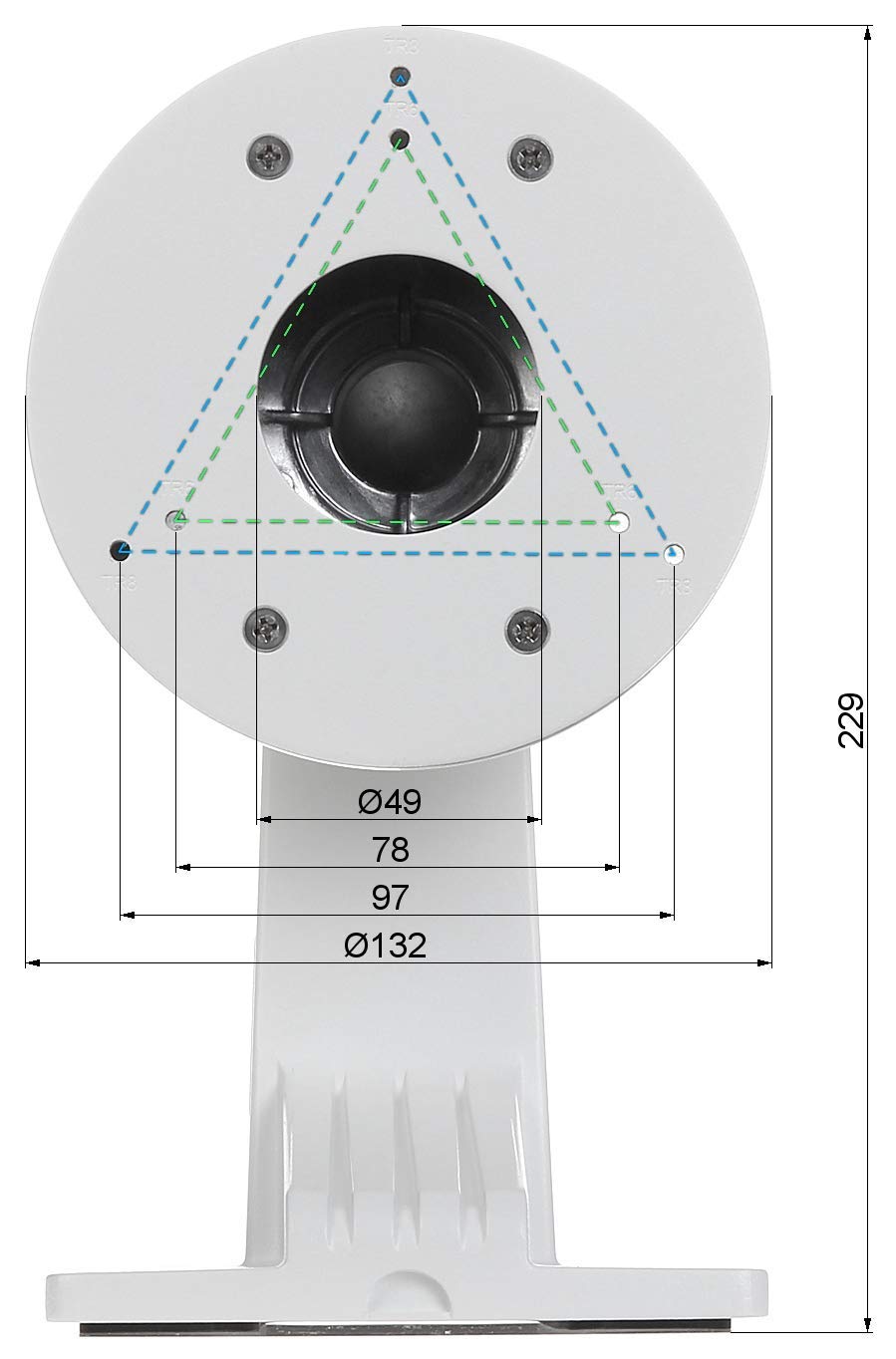 Hikvision DS-1273ZJ-130-TRL Wall mount