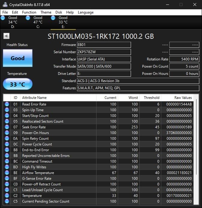 SEAGATE Expansion Portable 2To HDD USB3.0 2.5p RTL external