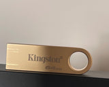 KINGSTON 512Go 220Mo/s Metal USB 3.2 Gen 1 DataTraveler SE9 G3