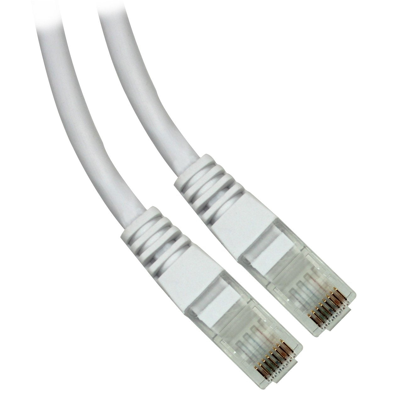 Cordon RJ45 catégorie 6 U/UTP blanc CCA - 0,3 m