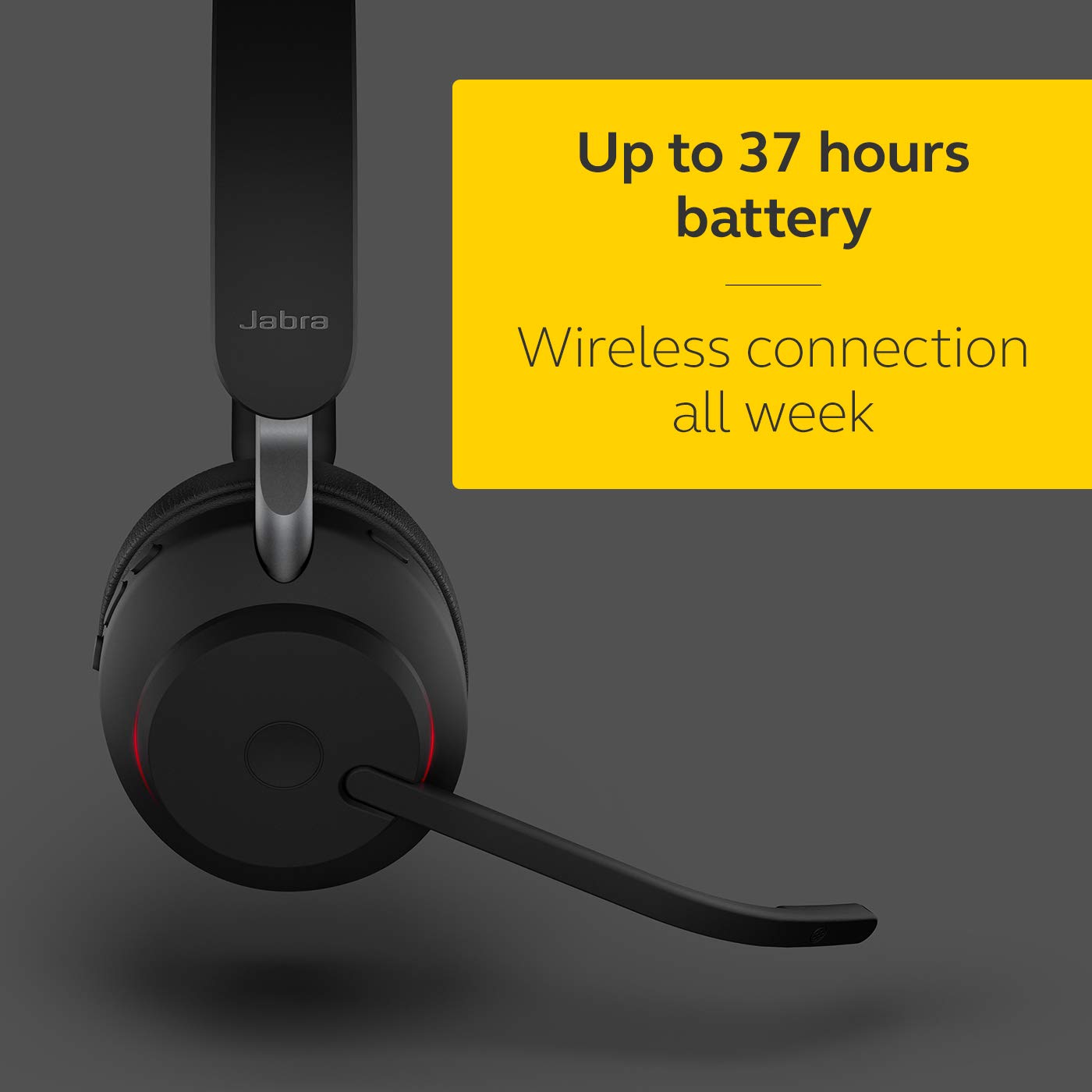 Jabra Evolve2 65 HS+Stand UC Mono Black