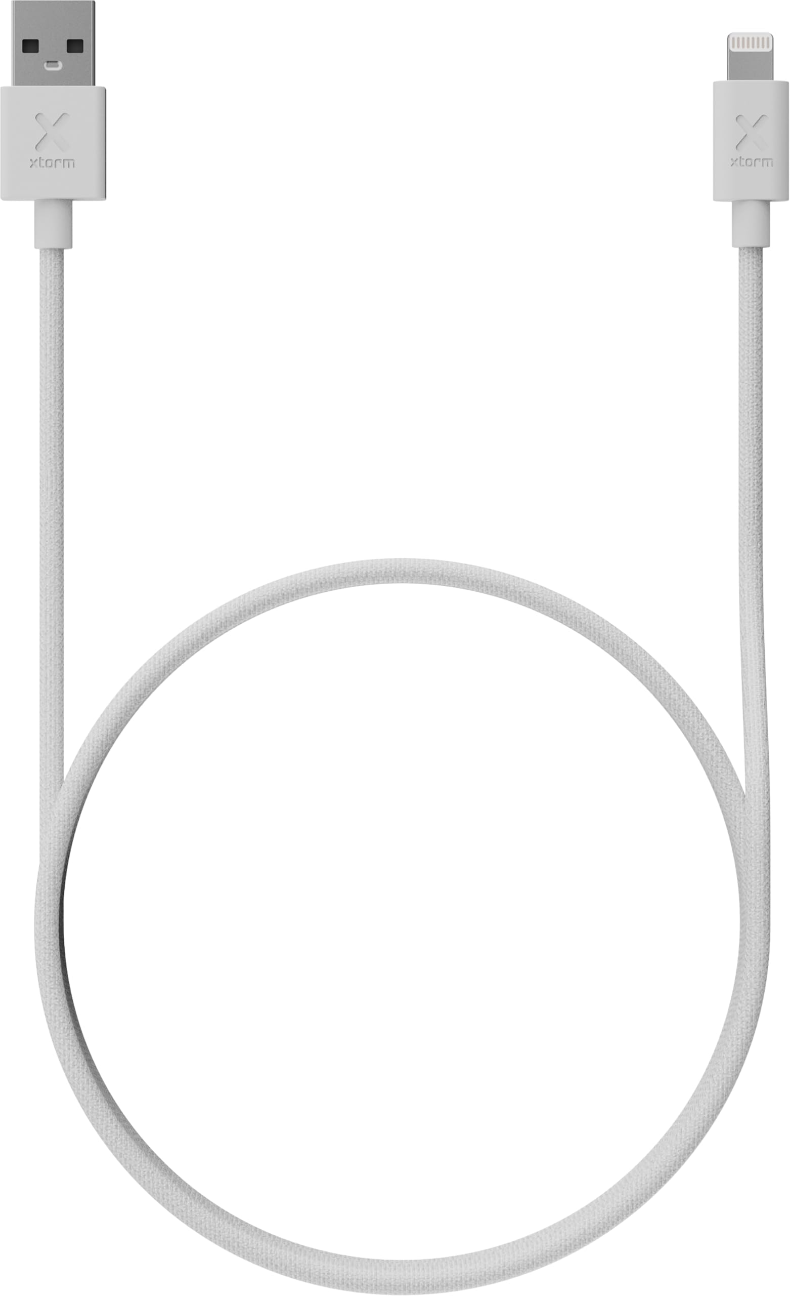 XTorm Cordon USB Type-C vers Lightning Go2 12W 1,0 m, blanc