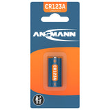 ANSMANN Piles lithium 5020012 CR123A blister de 1