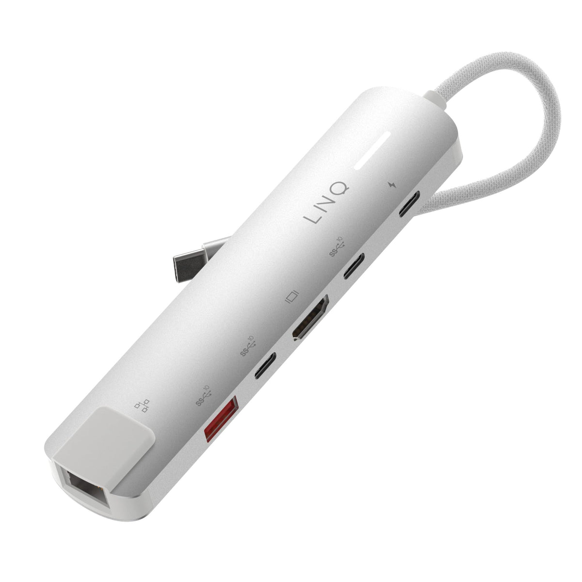 LINQ Hub multiport 6-en-1 Pro USB-C 10 Gbps 4K HDMI